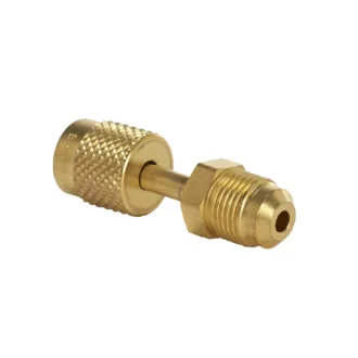 Bradley BRA-AD1438 Brass Adapter - 1/4” F Flare Female x 3/8" M Swivel Flare